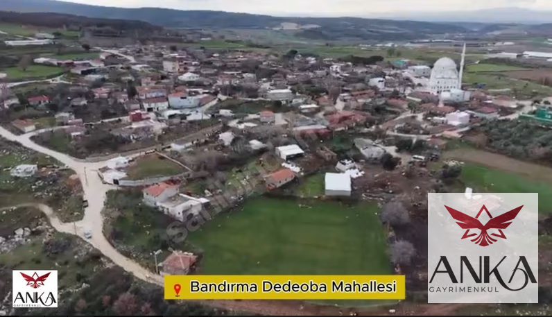 ANKA'DAN Bandırma Dedeoba 779 M2 Müstakil Tapu Villa İmarlı Arsa — Fotoğraf 9